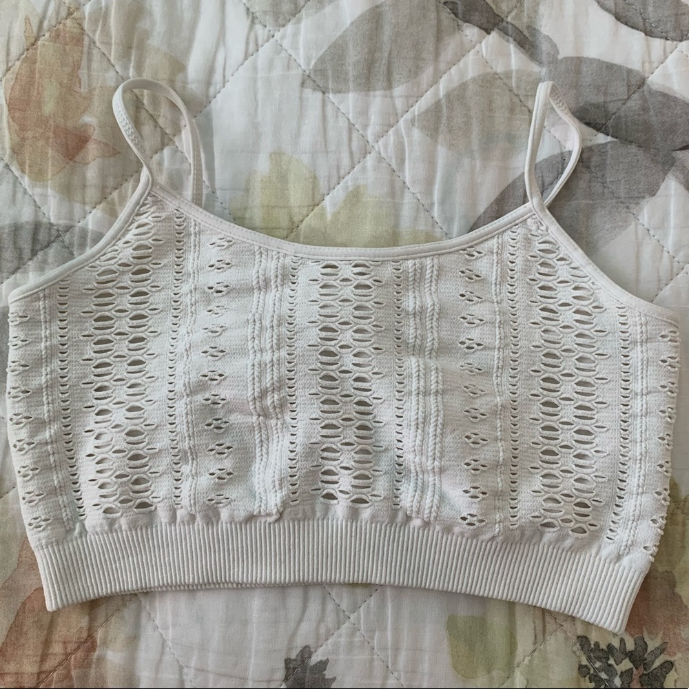 Tilly’s Full Tilt White Bralette